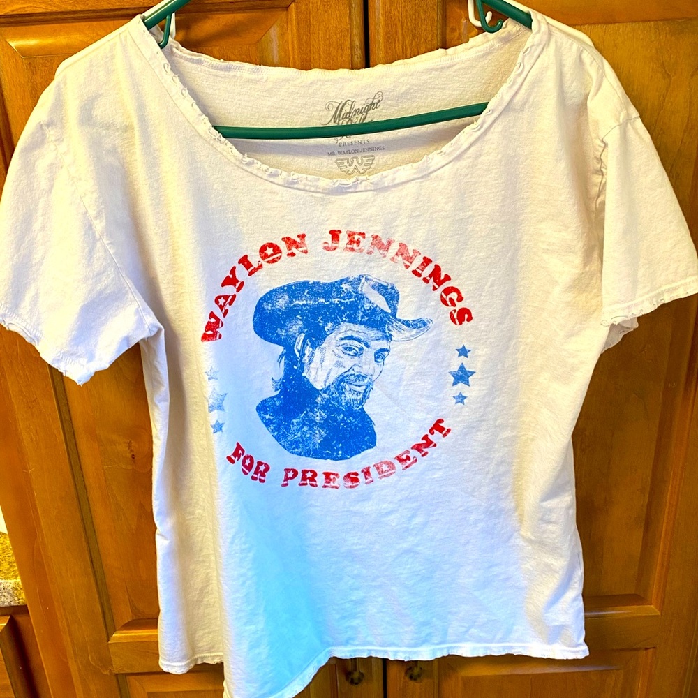 Waylon Jennings Midnight Rider Tee